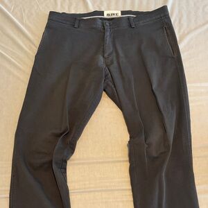 Men's Charcoal Chinos